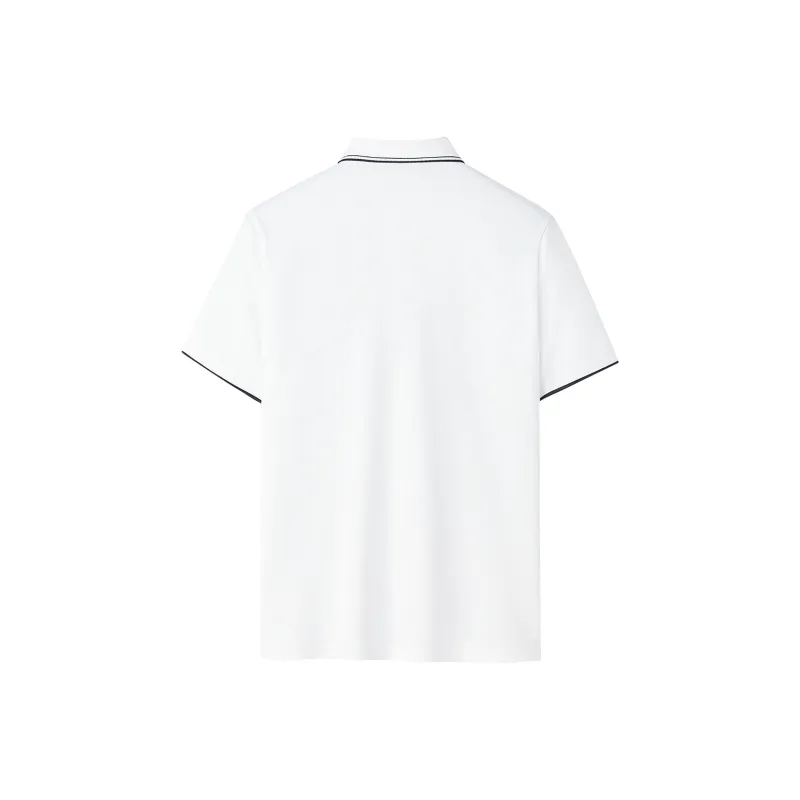 HLA Polo Shirt Men's Raw White K5-1