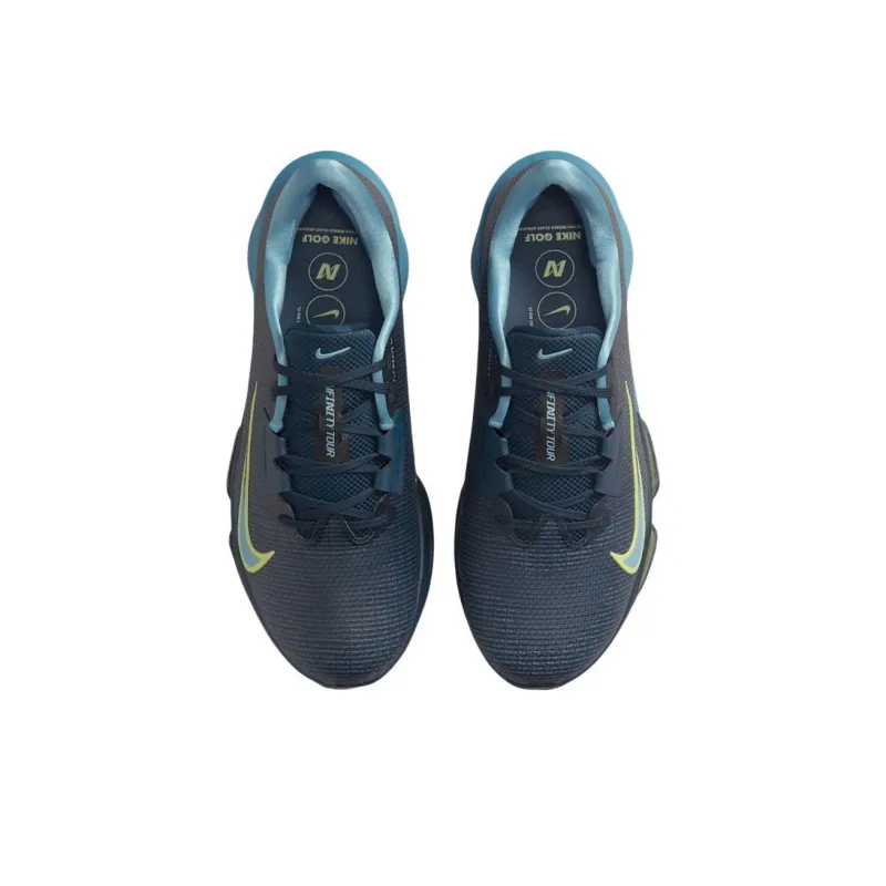 Nike Infinity Tour 2 Anti Slip Wear Resistant Low Top Golf Shoes Men's Marine Blue-3