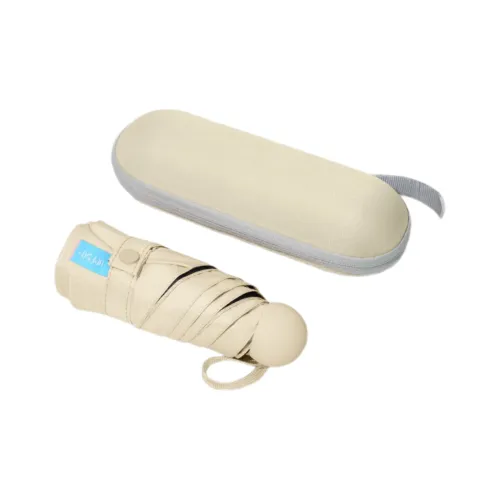 Ferrant Capsule Sun Protection UV Protection Sun Umbrella Foldable Vinyl Sunny Umbrella Dual Purpose Umbrella