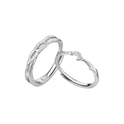 Master Kim Romantic Love Confession Proposal Adjustable Opening Ring Unisex