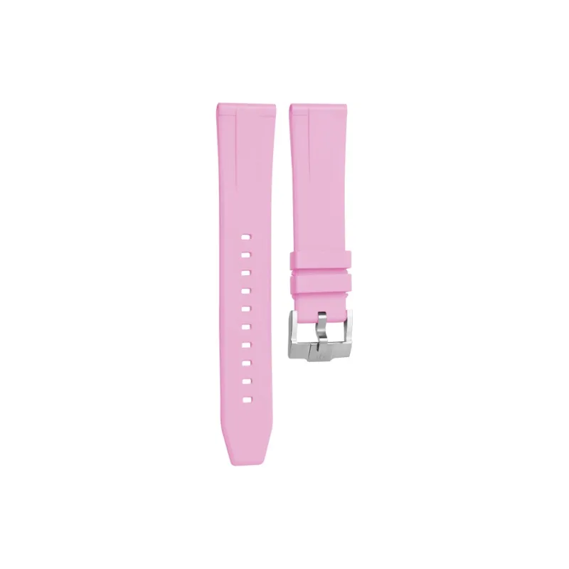 VAGENARI Watch Bands High-End Fluoroelastomer Flat Head All Sizes 18 19 20 21 22 23 24mm Unisex-8