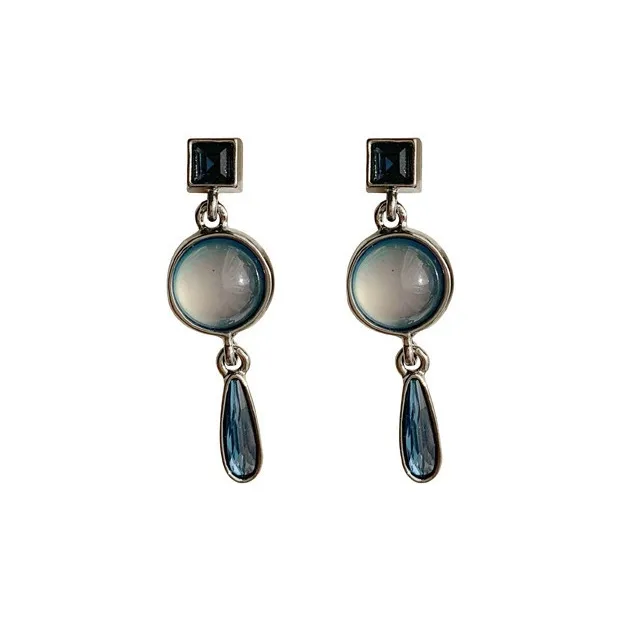 Happy Tide Gold Plated Stud Earrings Women's-0