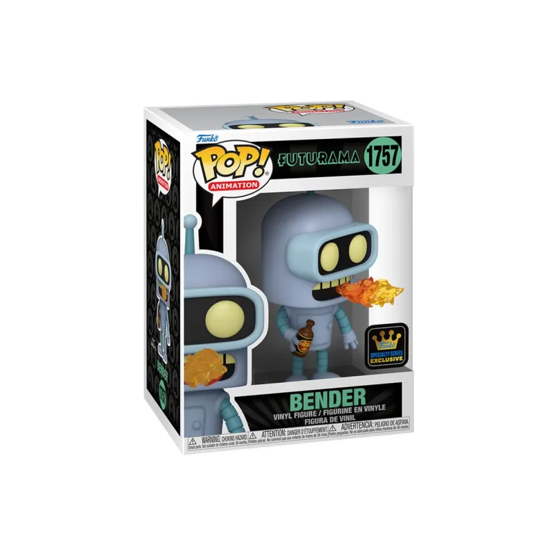 Funko 'Fly Out A Future' Bender Glow in The Dark Version Chibi Figures-1