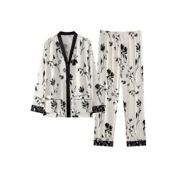 MIIOW Trend Party Series Pajama Set Women's Ivory