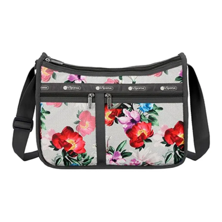 LeSportsac Polyester Shoulder Bag Women's Dark Gray & Multicolor-0