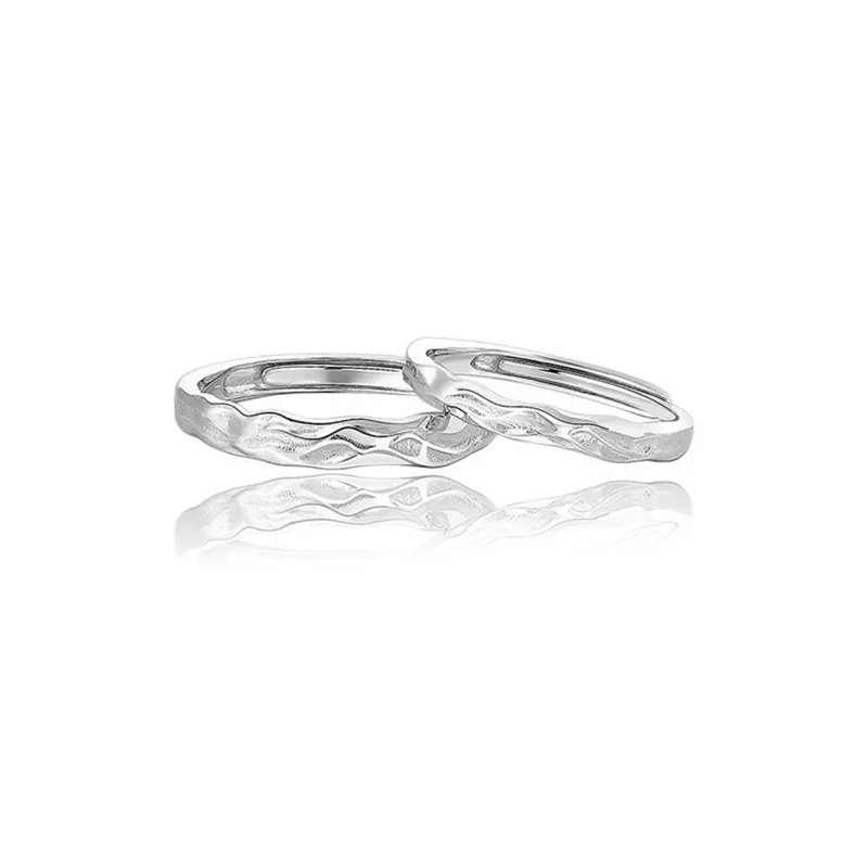 Kelanxi 925 Sterling Silver Rings Unisex-0