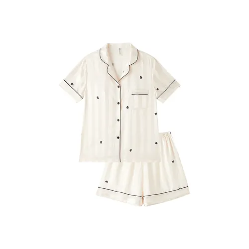 O'MESIK Pajama Set Women's Apricot
