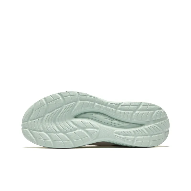 Erke Cushioning Lightweight Rebound Low Top Casual Running Shoes Men's Microcrystal White-4