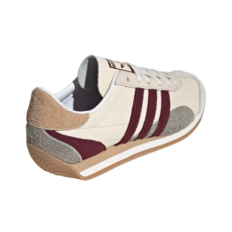 Adidas Country Og Wonder White Maroon Women's-3