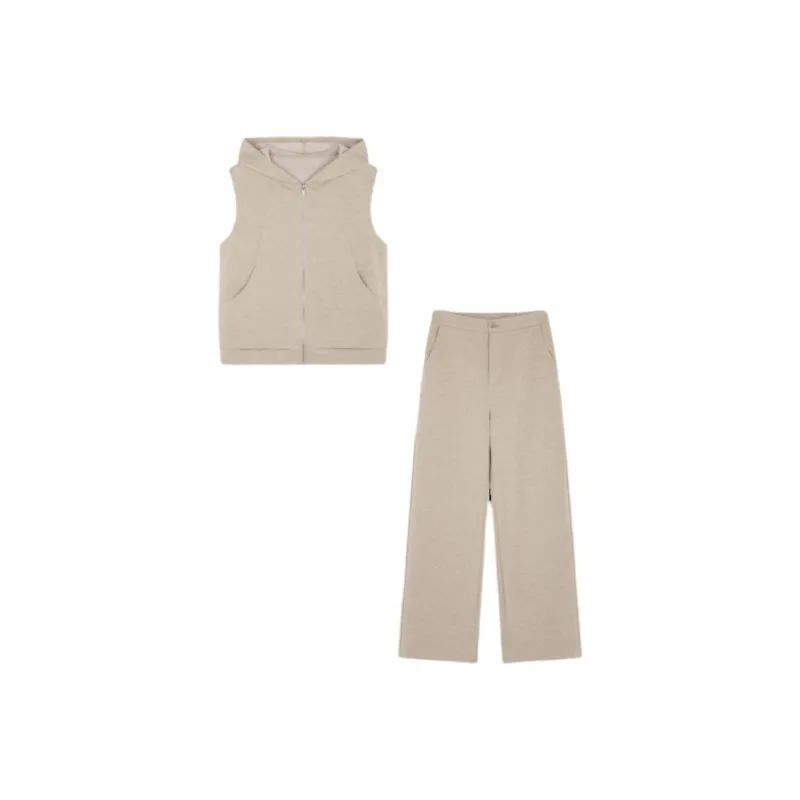 IHIMI Casual Suit Women's Apricot-2