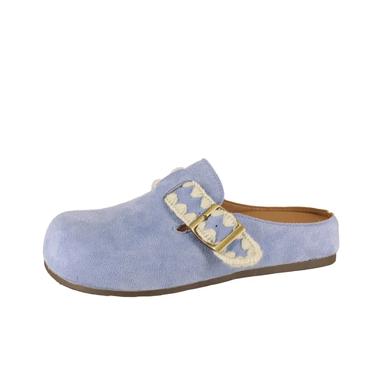 FANNAISHI Abrasion Resistant Slip Resistant Wrap toe Slippers Women's-5