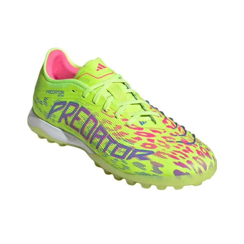 Adidas PREDATOR PRO TF Rubber Broken Studs Anti Slip Wear Resistant Soccer Shoes Unisex Lemon-2