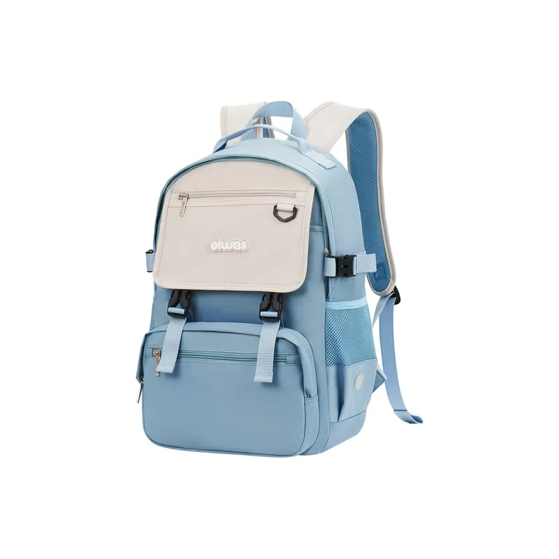 OIWAS Fabric Backpack Regular Unisex Multicolor-8