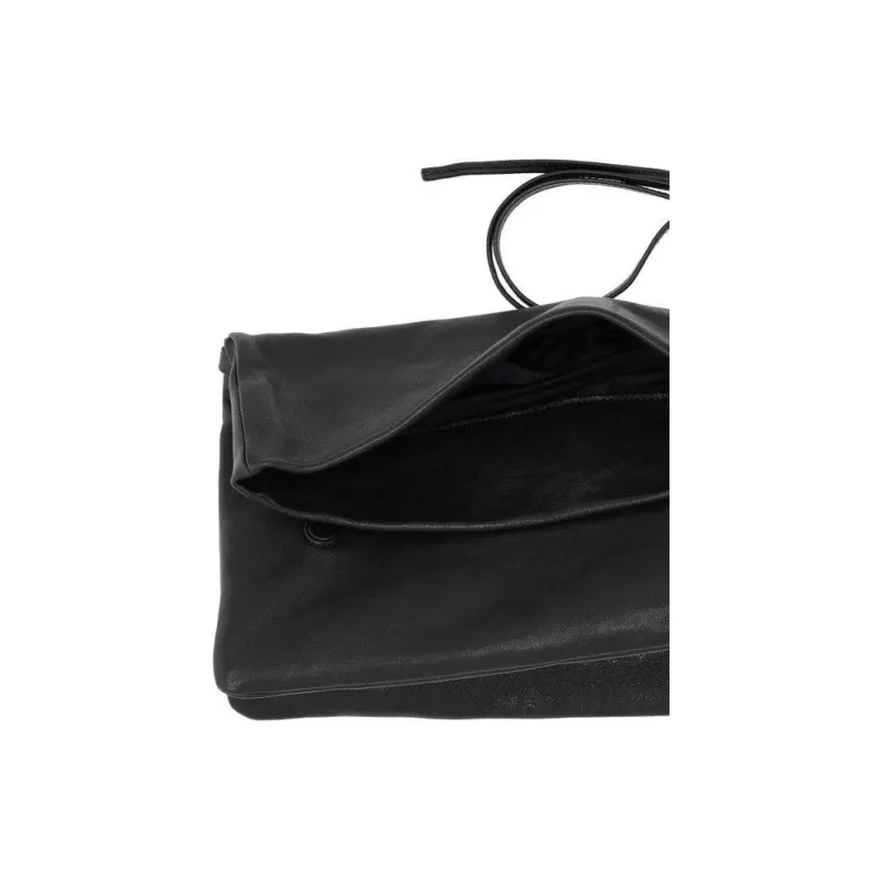 Ann Demeulemeester Lambskin Clutch Women's Black-3