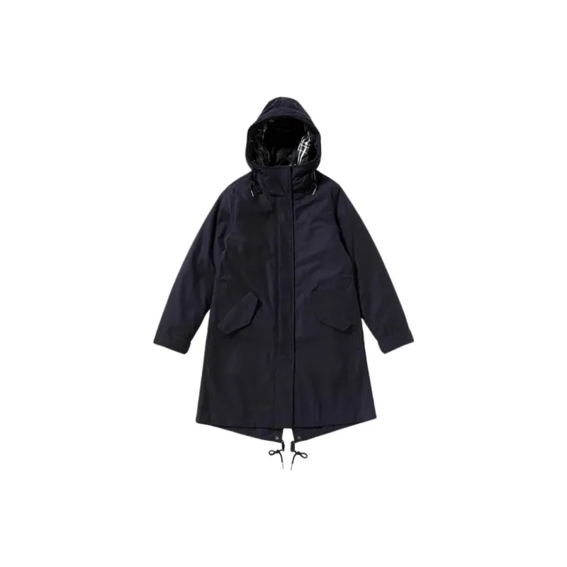 FRED PERRY Puffer Jacket Women's Blue-1