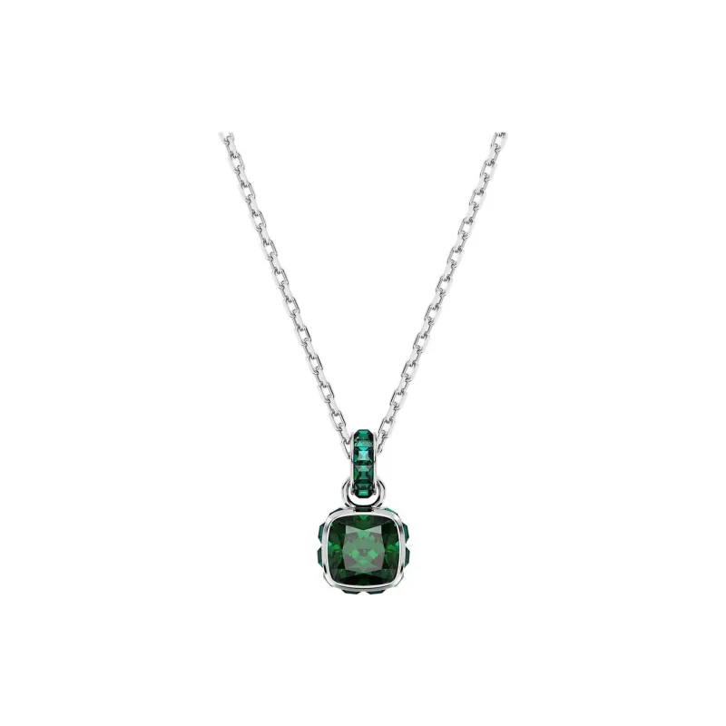 Swarovski Birthstone Necklaces Women's Green-0