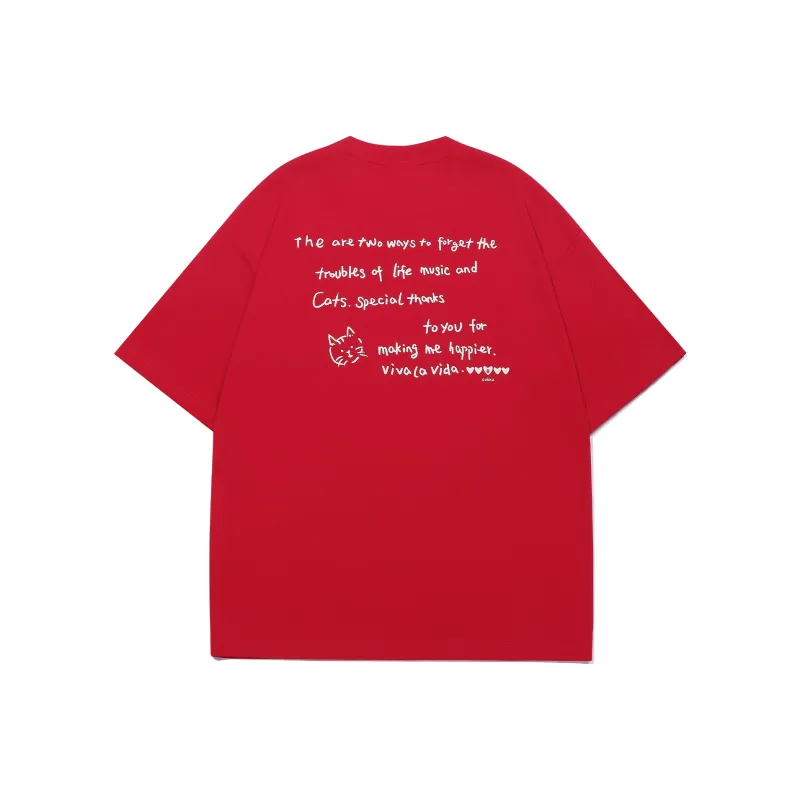 Guuka T Shirt Unisex Equestrian Red-1
