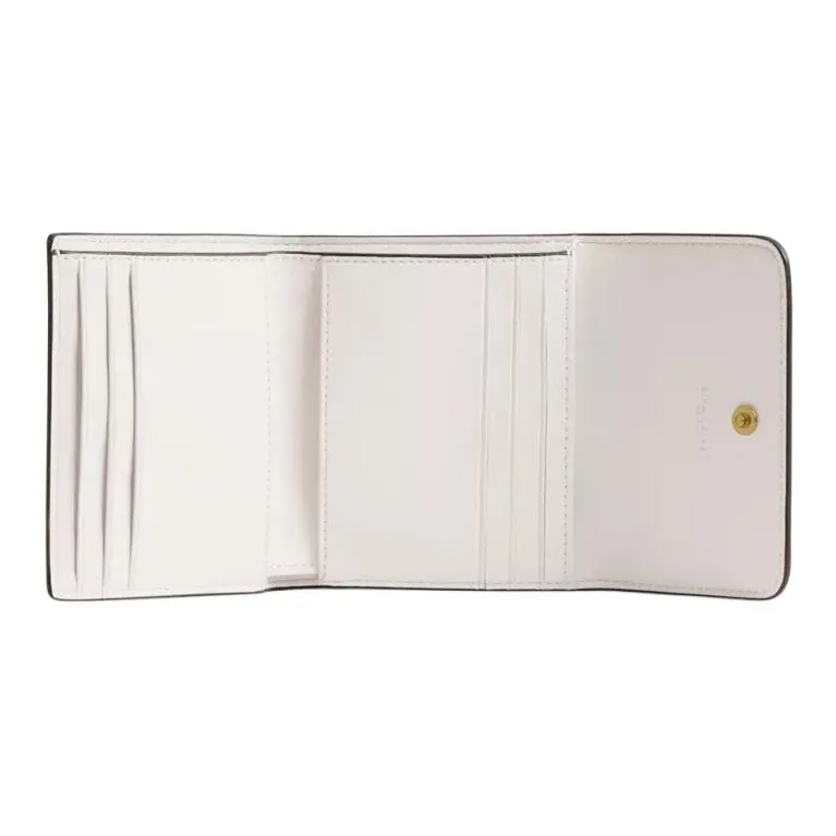 COACH Leather Wallet Small Size Women's Brass & Chalk-2