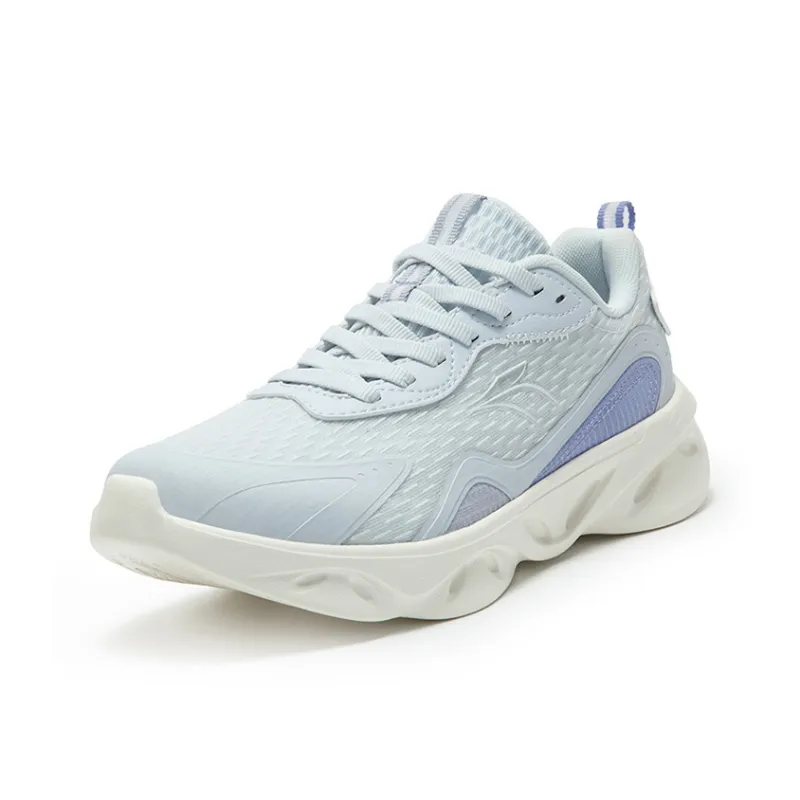 361° Anti Slip Wear Resistant Low Top Casual Running Shoes Women's Blue-1