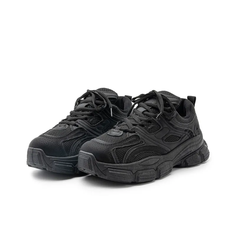 SHUXIAOBEI Cushioning Wear Resistant Low Top Chunky Sneakers Women's-2
