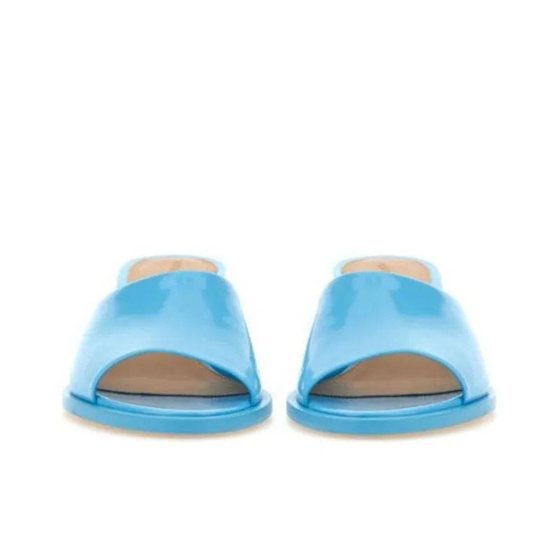 Bottega Veneta Slide Slippers Women's Blue-2