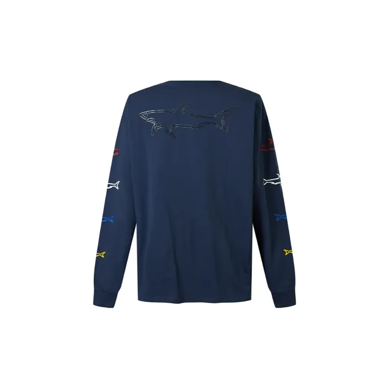 Paul & Shark Yachting Sweatshirt Men's Navy Blue-1