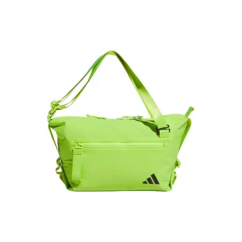 Adidas Polyester Crossbody Bag, Shoulder Bag Unisex Neon Green