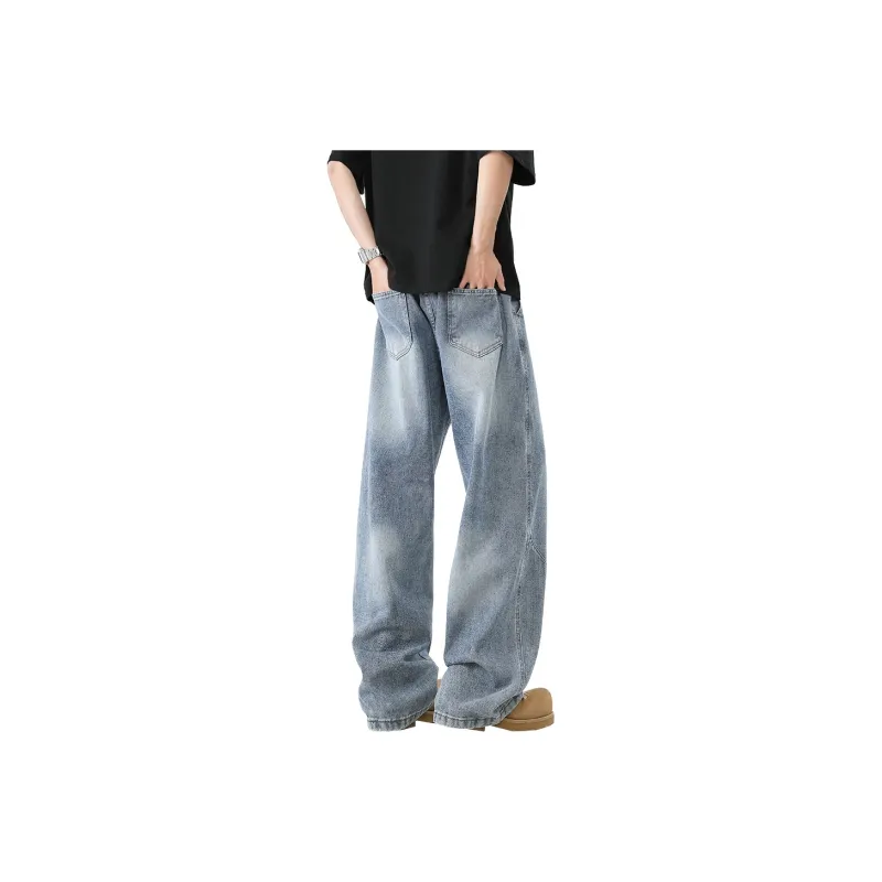 FASTFISH Jeans Unisex Vintage Blue-1