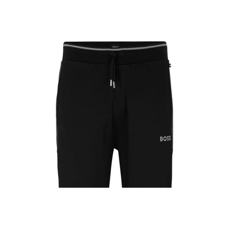 HUGO BOSS Knitted Sports Pants Men's Black-3