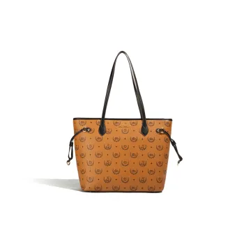NOISY TEDDY PVC Shoulder Bag, Tote Bag, Shopping Bag, Basket Bag Regular Women's Brown