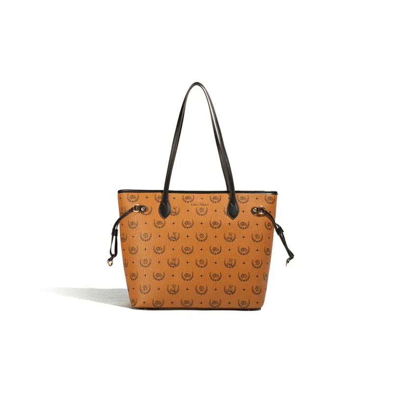 NOISY TEDDY PVC Shoulder Bag, Tote Bag, Shopping Bag, Basket Bag Regular Women's Brown-0