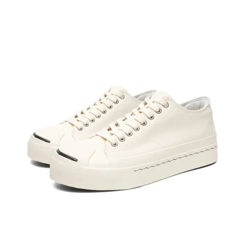 HACKBUTEER Low Top Canvas Shoes Unisex Box Included-9