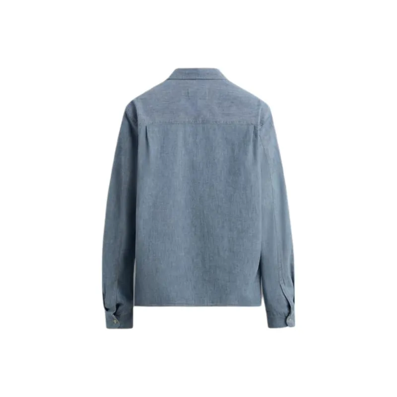 ZARA Shirts Men Medium Blue-1