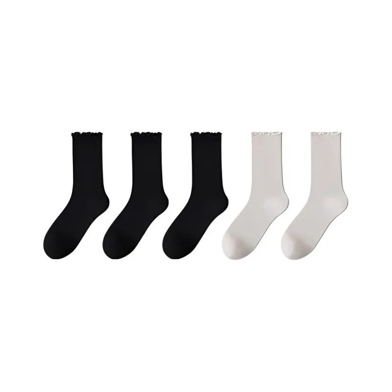 Temooues Mid Calf Socks Women's Combo Set-10