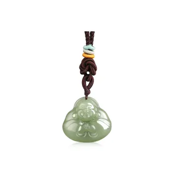 Di Su Xing Hetian Jade Pendants White Jade Women's