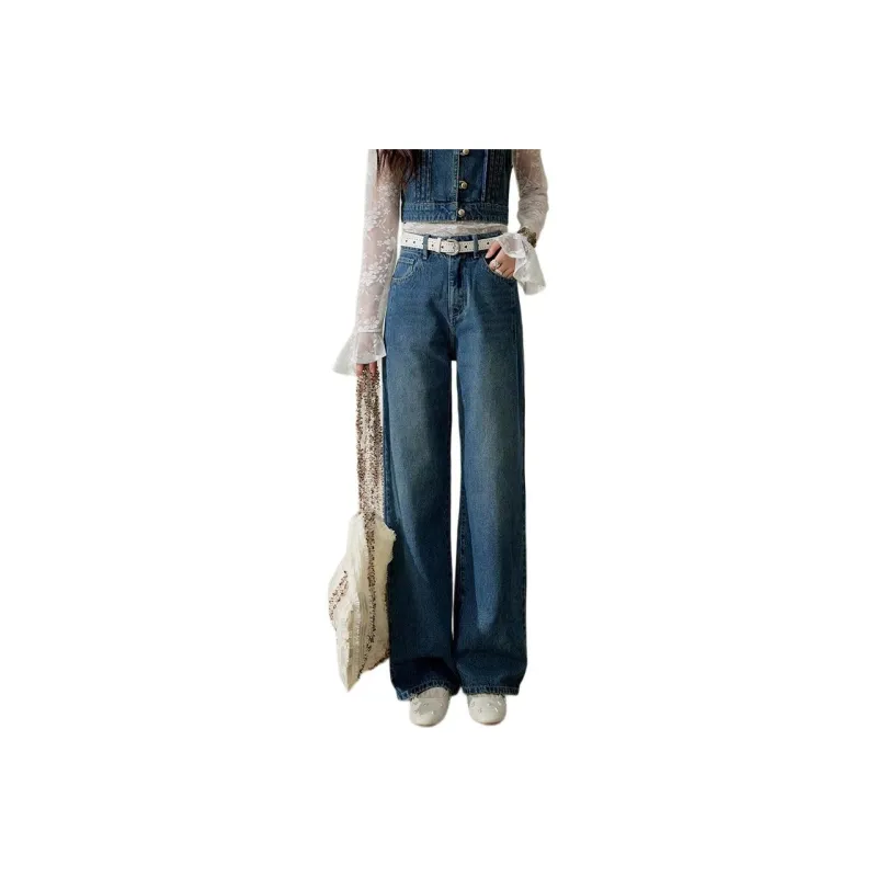 MISHOW Vests Women's Listening To The Breeze Pure Blue-1