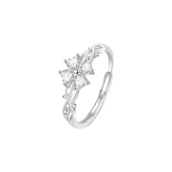 KEMLAIDA 999 Fine Silver Rings Women's