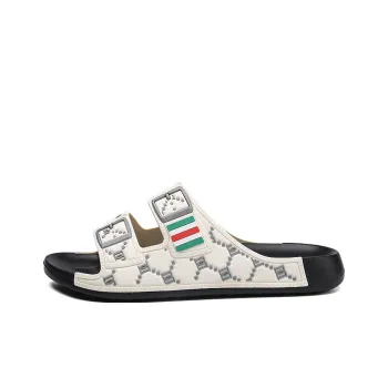 JANE HARLOW Slip Resistant Abrasion Resistant Slide Slippers Men's