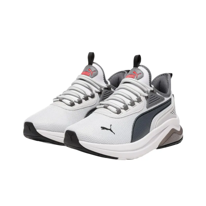 PUMA Amplifier Anti Slip Wear Resistant Low Top Casual Shoes Unisex Gray-2