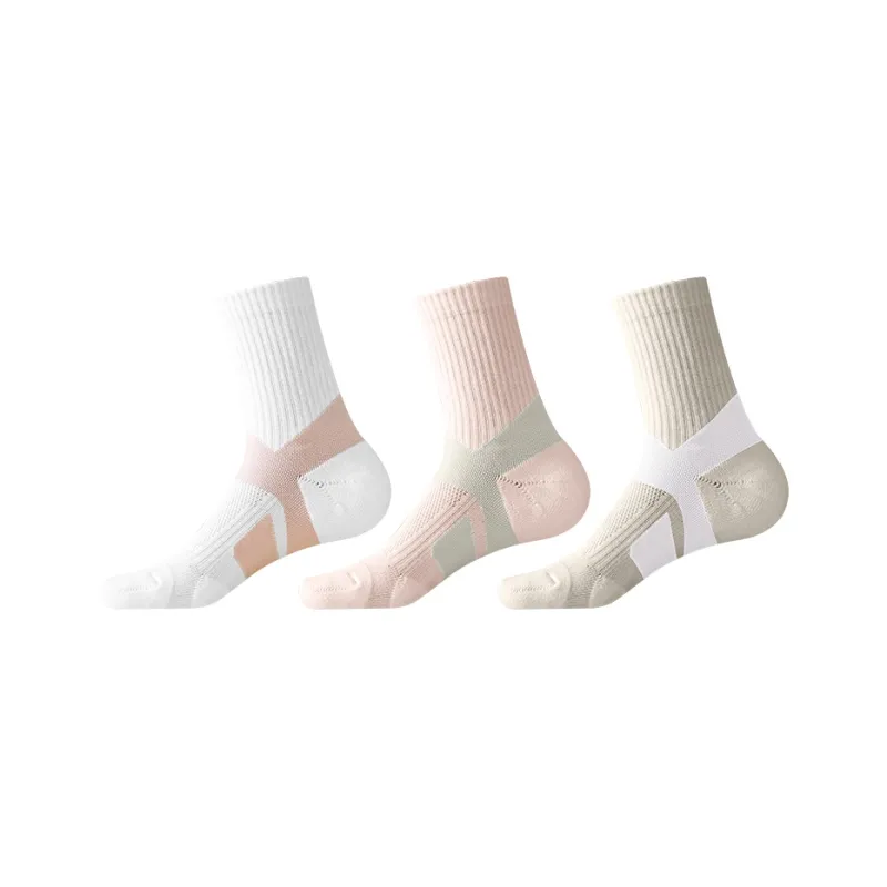 MIIOW Mid Calf Socks Women's 3 Pack-5