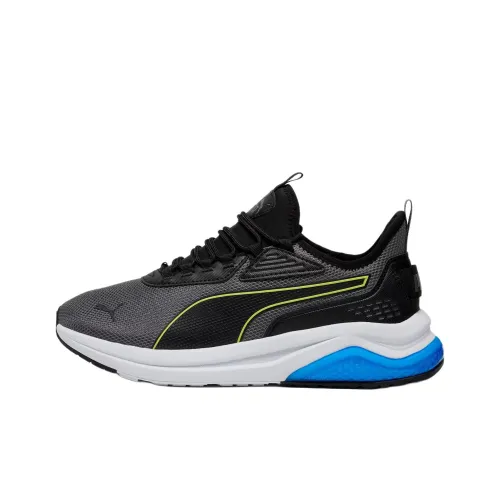 PUMA Amplifier Anti Slip Wear Resistant Low Top Casual Shoes Men's Gray Black