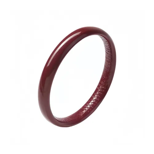 MY WORLD BEGINS AND ENDS WITH YOU Cinnabar Bangles Women's