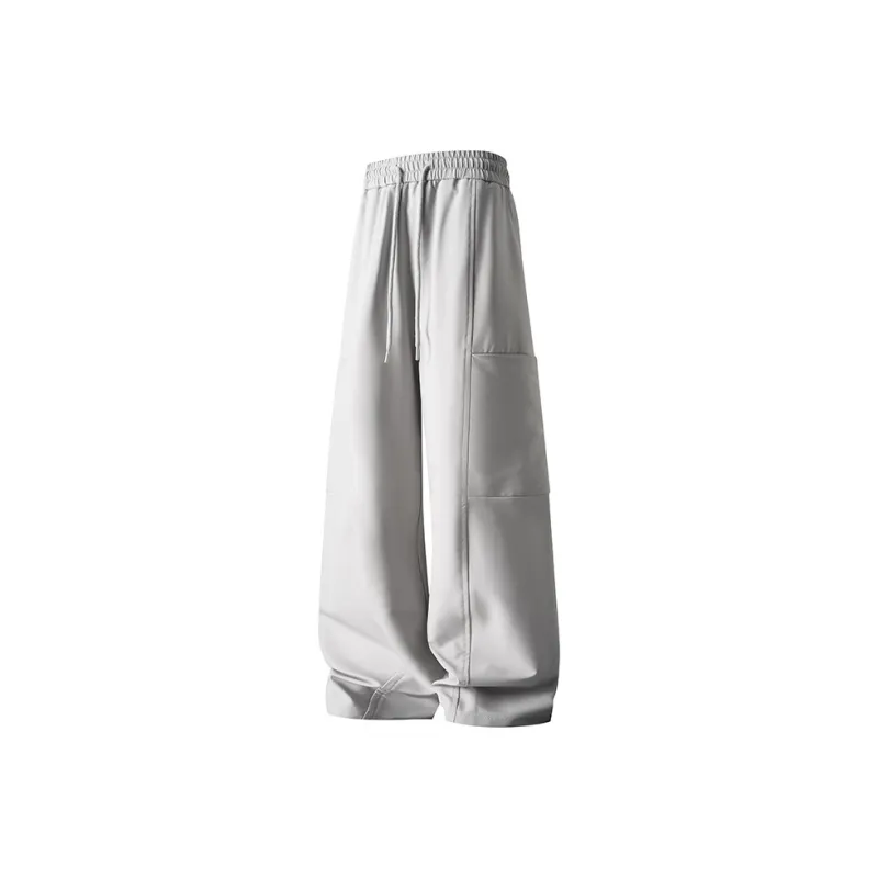 AKIN Cargo Pants Unisex Light Gray-7