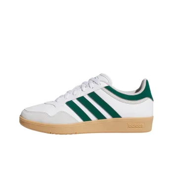 Adidas Hoops 4.0 Anti Slip Wear Resistant Low Top Skateboard Shoes Men's White