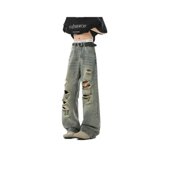 TESTUNG Jeans Unisex Blue Single Item