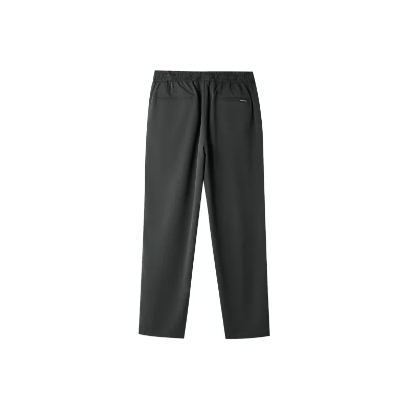 HLA Casual Pants Men's Dark Gray Pattern 20-1