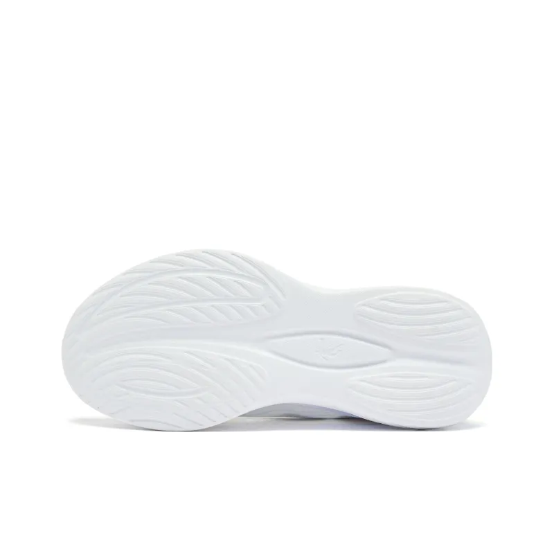 QIAODAN Cushioning Slip Resistant And Abrasion Resistant Low Top Casual Running Shoes Women's Blue-4
