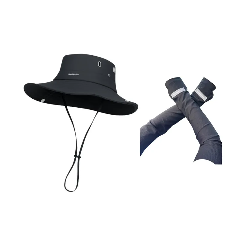 Warrior Cotton Bucket Hats Unisex-12