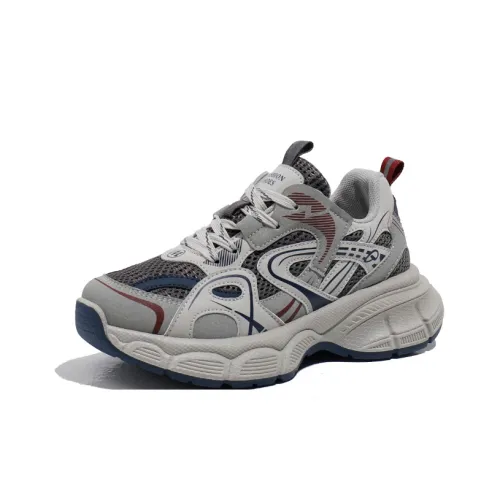 FIRS Kids Abrasion Resistant Height Increasing Low Top Chunky Sneakers Women's