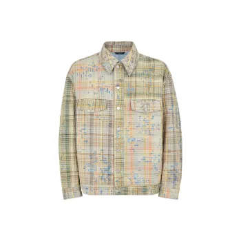 FENDI Patchwork Denim Jacket